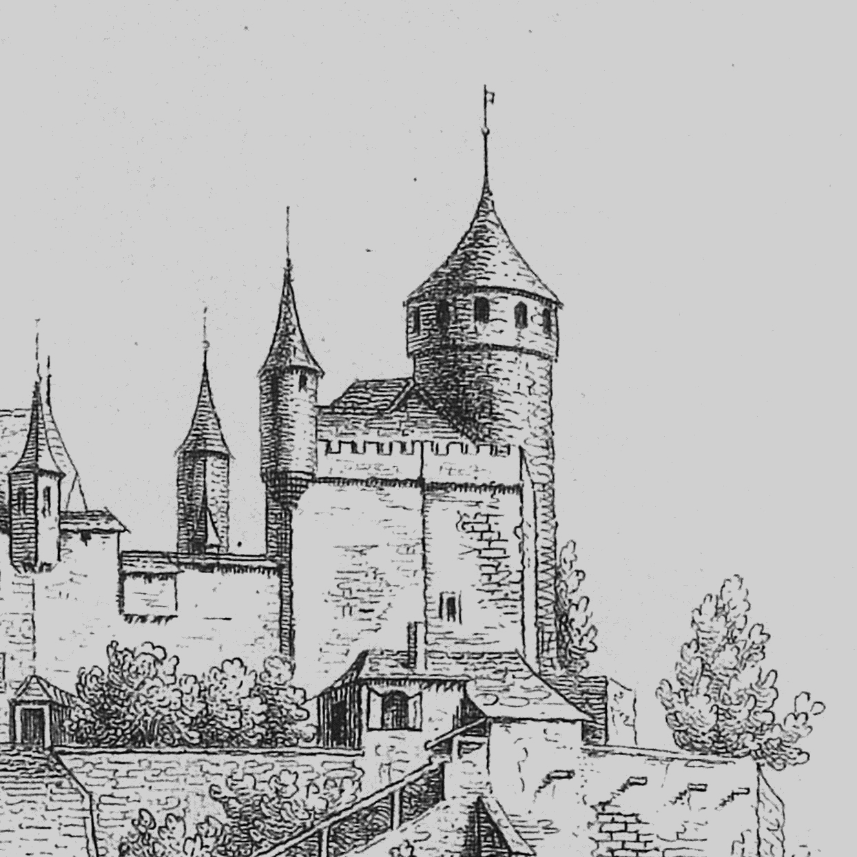 Visite du Château de Lucens